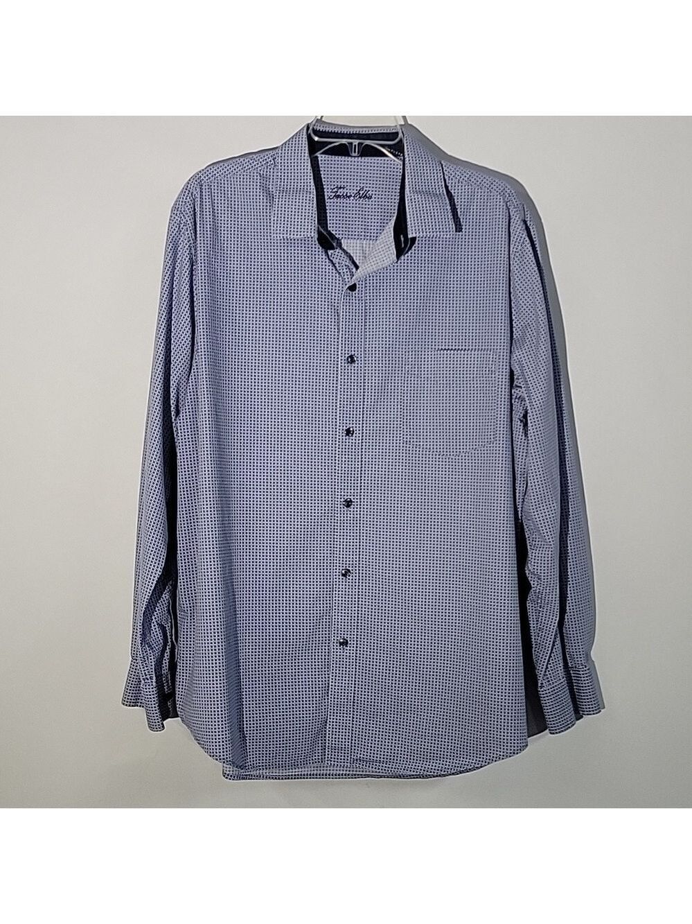 Tasso Elba Men's Long-Sleeved Button-Down Shirt, Size XL
